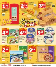 Topaz gazetka tydzień 44 Strona 26: Ser żółty Salami Serenada €2,79, Ser cheddar wiórki Mlekovita €9,99