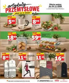 Topaz gazetka tydzień 44 Strona 59: Rękawiczki €16,99, Pojemnik szklany Lino €18,99