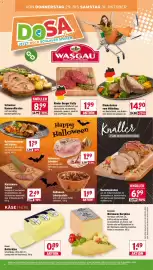 Wasgau Prospekt woche 44 Seite 26: Rinder Burger Patty €1,99, Watzmann Bergkäse €1,49