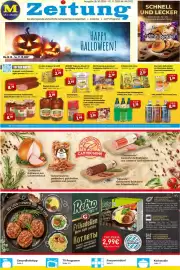 Mix Markt Prospekt woche 44 Seite 1: Letscho nach Art des Hauses, Gemüse €4,19, MOROZOFF Teigtaschen Wareniki €3,59
