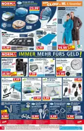 Norma Prospekt woche 45 Seite 16: TOPTEX XL-Rollenbox €9,99, TOP SELECTION Beauty-Artikel €3,49