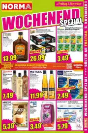 Norma Prospekt woche 45 Seite 17: Küchentücher DAUNASOFT €5,79, Dusch das Duschgel XXXL €3,49