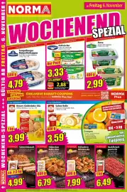 Norma Prospekt woche 45 Seite 18: Tempelburger Matjesfilethappen €4,79, Conditorei Coppenrath & Wies Unsere Goldstücke €3,99