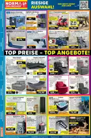 Norma Prospekt woche 45 Seite 20: KRAFT Werkbank €99,00, Econ-Way XL-Side-by-Side-Kabinenroller €7.499,00