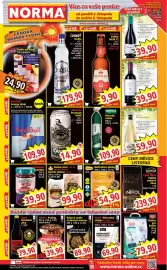 Norma leták týden 45 Strana 1: Albrecht premium ležák €14,90, Leckerom Butterkäse plátky €54,90