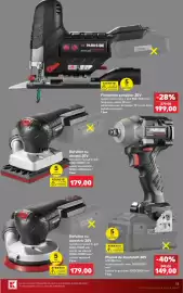 Catalog Kaufland săptămâna 44 Pagină 13: Parkside șlefuitor cu excentric 20V €179,00
