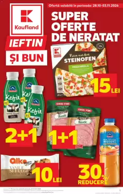Catalog Kaufland (valid până la 3-11)