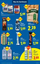 Lidl Flugblatt woche 44 Seite 46: ELFIN Bismarckheringe oder Rollheringe €5,49, Alesto Bio Walnusskerne* €2,39