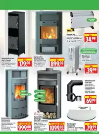 Herkules Baumarkt Prospekt woche 44 Seite 10: Kaminofen Dortmund €999,00, Rundbogen Glasplatte €79,99