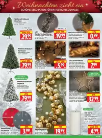 Herkules Baumarkt Prospekt woche 44 Seite 4: Kugelgirlande €19,99, LED-Lichterkette €7,99