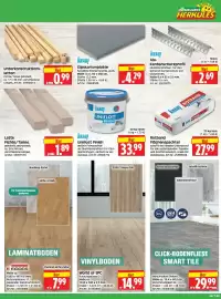 Herkules Baumarkt Prospekt woche 44 Seite 7: CLICK-BODENFLIESE SMART TILE €29,99, Knauf Uniflott Finish €33,99