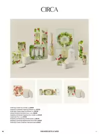 Myer catalogue Page 10: M CIRCA CIRCA CIRCA CIRCA CIRCA CIRCA CRICA CRICA White Fig & Cedar Soy Candle 300g $49.95 Raspberry