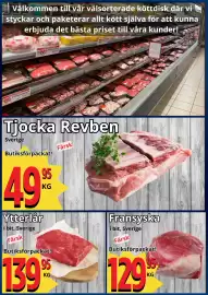 Supergrossen reklamblad vecka 44 Sida 4: Tjocka Revben €49,95, Fransyska €129,95