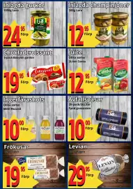 Supergrossen reklamblad vecka 44 Sida 7: Chokladcroissant €19,95, Inlagda gurkor €24,95