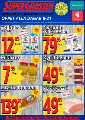 Supergrossen (giltig till och med 2-11)