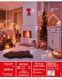 Jem&Fix reklamblad Sida 16: JULGRAN SLIM €399,00, LJUSTRÄD €119,00
