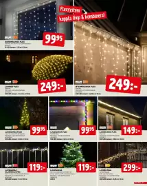 Jem&Fix reklamblad Sida 13: GARDINSLINGA FLEX €99,95, ISTAPPSSLINGA FLEX €249,00