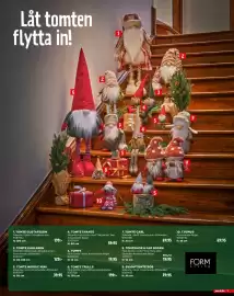 Jem&Fix reklamblad Sida 3: 6. TOMTE TRULLS €199,00, 3. TOMTE NORDIC MINI €39,95