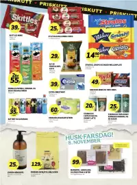 Bunnpris kundeavis uke 44 Side 16: EXTRA SWEETMINT €39,00, SNICKERS MINIS OG TWIX MINIS €49,00