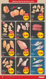 PENNY Flugblatt woche 44 Seite 9: Gültig von Do 29.10. bis Mi 04.11.2026 FEDERIKE HÜHNER- OBERKEULEN- SCHNITZEL ohne Haut