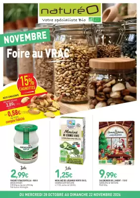 Catalogue naturéO (valable jusqu'au 22-11)