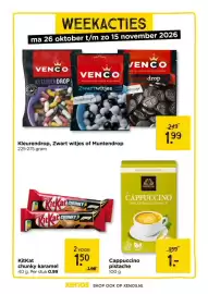 Xenos folder week 44 Pagina 26: Kleurendrop, Zwart witjes of Muntendrop €1,99, Kleurendrop, Zwart Witjes of Muntendrop €1,99