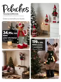 Catálogo BricoCentro Página 16: Reno musica + movimiento €119,00, Reno patas telescópicas €34,95