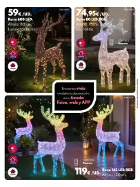 Catálogo BricoCentro Página 32: Reno 600 led €59,00, Reno 80 led rgb €74,95