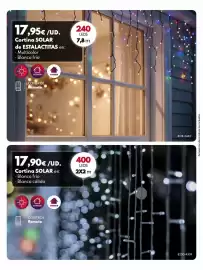 Catálogo BricoCentro Página 40: Cortina solar €17,90, Cortina solar de estalactitas €17,95
