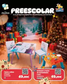 Catálogo ToysRus Página 10: Mesa y sillas frozen €69,99