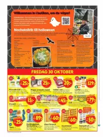 ICA Supermarket reklamblad vecka 44 Sida 10: Frukt-, bärdryck €45,00, Flytande tvål €25,00