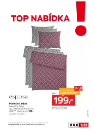 XXXLutz leták Strana 12: Povlečení Jakob €199,00