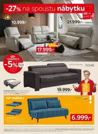 XXXLutz leták Strana 7: Carryhome rozkládací pohovka €6.999,00, Novel rozkládací pohovka €19.999,00