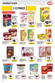 Ritchies catalogue week 43 Page 28: Snickers Frozen Dessert Bars €6,00, Bulla Creamy Classics Ice Cream €6,00