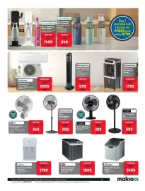 Makro catalogue Page 19: EIGER 40 cm Table Fan €399,00, Danby 12 kg Countertop Bullet Ice Maker €1.899,00