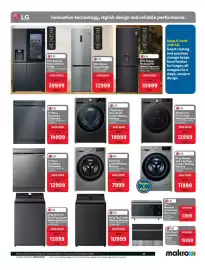 Makro catalogue Page 25: LG 20 kg Top Loader Washing Machine €10.999,00