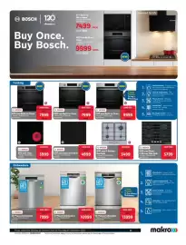Makro catalogue Page 27: BOSCH 600 mm Built-in Oven €7.999,00, BOSCH 600 mm Built-in Oven €7.999,00