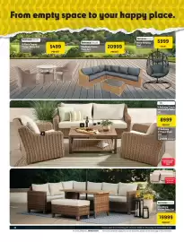 Makro catalogue Page 36: Bellamy Couch and Coffee Table Set €8.999,00, Brookbury Wicker Patio Set €19.999,00