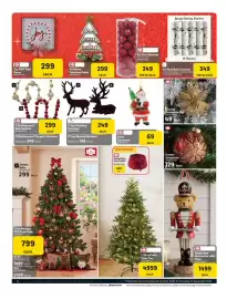 Makro catalogue Page 4: Santa Ornament €69,00, Joy Standing Reindeer €249,00