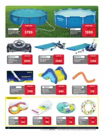 Makro catalogue Page 44: Bestway Giant Pool Water Slide €899,00, Poolbrite Voyager Automatic Pool Cleaner €1.199,00