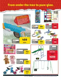 Makro catalogue Page 6: BOLARINO 6-ft Slide OR Kids Double Swing and Glider €1.699,00
