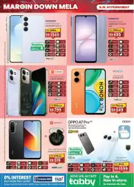 KM Trading catalogue Page 2: SAMSUNG S25 FE €1.949,00, SAMSUNG GALAXY A07 €499,00