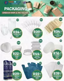 Take 'n Pay catalogue Page 9: Millagro Bag on Roll €29,99, DESSERT CUPS & LIDS 10'S €34,99