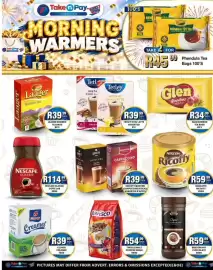Take 'n Pay catalogue week 44 Page 13: SOCIETY/BOSTON Cappuccino Sticks Assorted €39,99, Clover Creamer €39,99