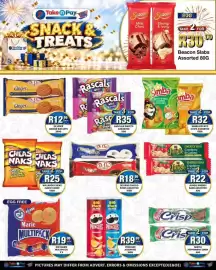 Take 'n Pay catalogue week 44 Page 14: De Vries Ginger Biscuits €12,99, Willards Cheas Naks Cheese €25,00