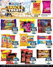 Take 'n Pay catalogue week 44 Page 15: Simba Ghost Pops €22,00, Cadbury Large Bars Assorted €25,00