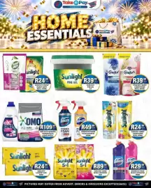 Take 'n Pay catalogue week 44 Page 24: Sunlight Pine Gel €39,99, Sunlight Liquid/Handy Andy Refill €24,99