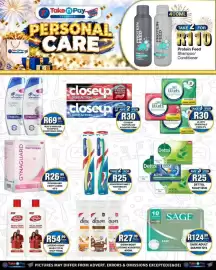 Take 'n Pay catalogue week 44 Page 26: Protein Feed Shampoo/Conditioner €110,00, Head & Shoulder Shampoo & Conditioner €69,99