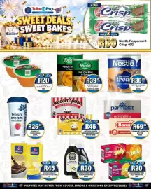 Take 'n Pay catalogue week 44 Page 4: Rhodes Granadilla Pulp €20,00, Rhodes Trotters Jelly Assorted €20,00