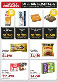 Catálogo Supermercados Aiello semana 43 Página 10: Tres cruces medallón €1.450,00, Don Otto salchichas €1.190,00
